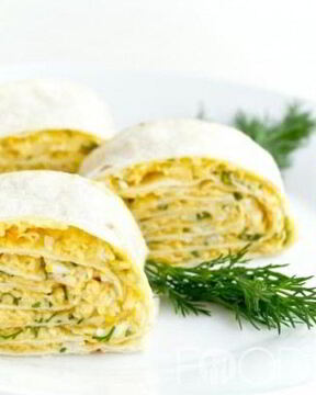 Закуска из лаваша