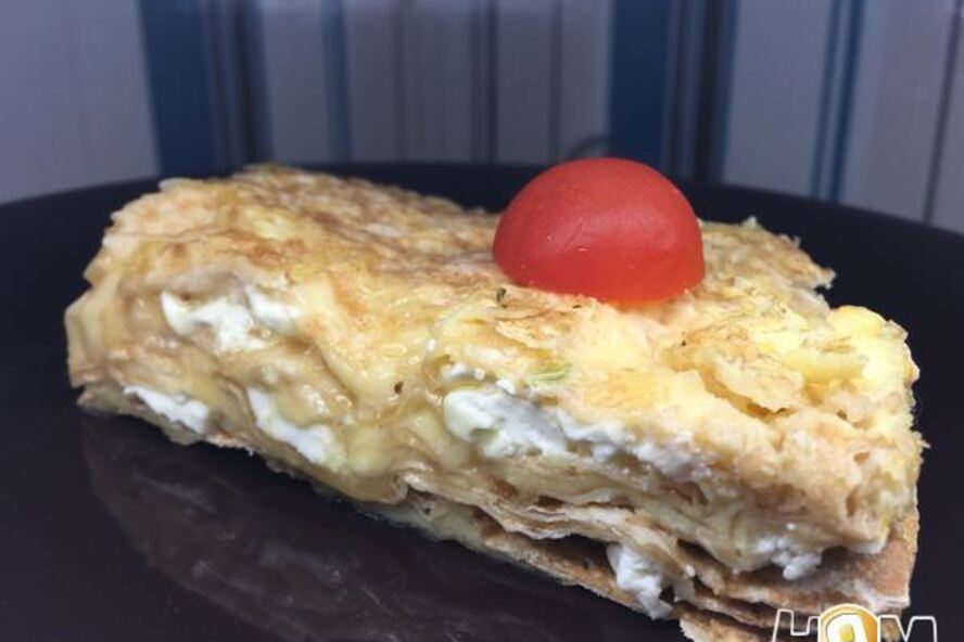 Рецепт запеченный лаваш с сырами