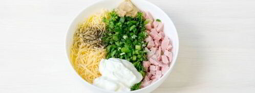 жареный лаваш с колбасой и сыром. Шаг 4