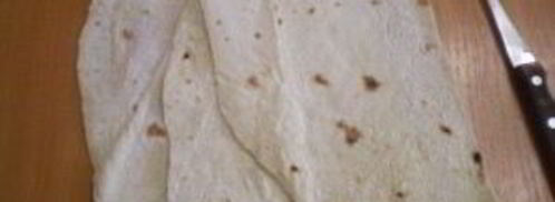 жареный лаваш с начинкой. Шаг 3