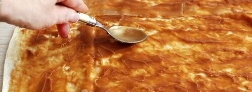 ленивая пахлава из лаваша. Шаг 7