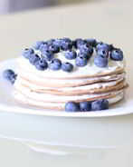 Диетические лепешки с творогом овсяные