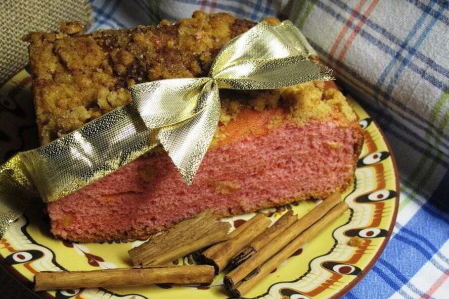 Рецепт фламандская фокачча со штрейзелем