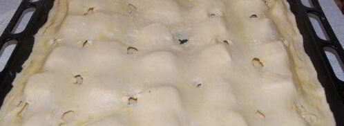 фокачча ди рекко. Шаг 3