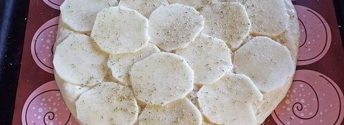 фокачча с картофелем. Шаг 11