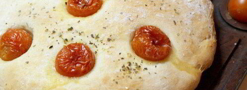фокачча с помидорами черри. Шаг 6