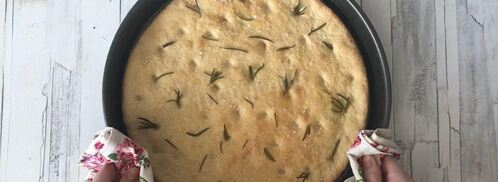 итальянская лепешка фокачча. Шаг 9