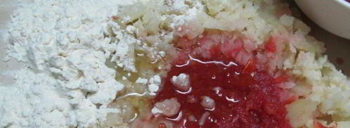 картофельные лепешки на сковороде. Шаг 3