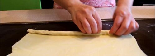 катлама-жаренные слоенные лепешки. Шаг 3