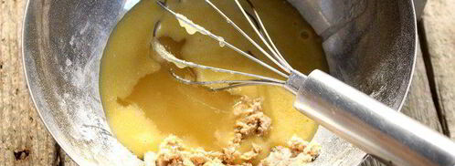 хлебные лепешки с горчичным маслом. Шаг 6