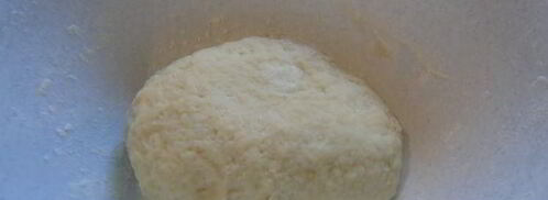 лепешка с сыром и зеленью. Шаг 2