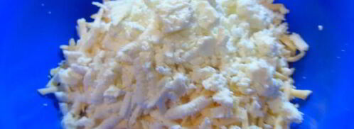 лепешка с сыром и зеленью. Шаг 4