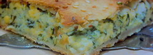 лепешка с сыром и зеленью. Шаг 10