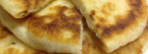 лепешки деревенские на кефире. Шаг 7