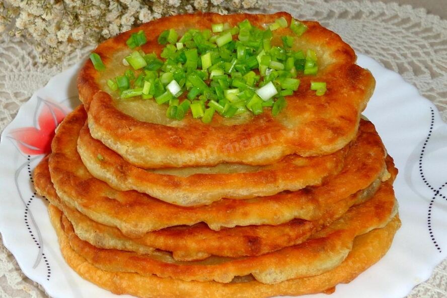 Рецепт лепешки на соде на сковороде
