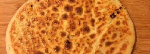 лепешки с ароматной начинкой. Шаг 9