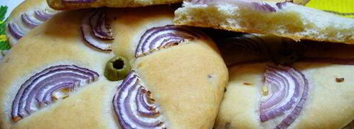 лепешки с луком на оливковом масле. Шаг 6