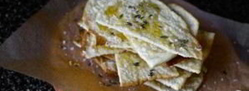 лепешки с медом и тимьяном. Шаг 3