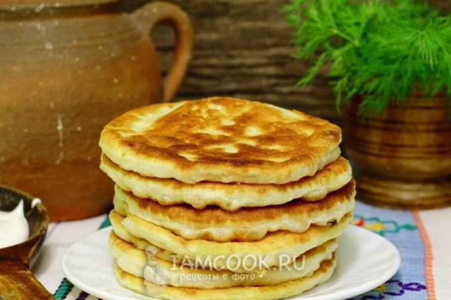 Рецепт лепешки с сыром дрожжевые