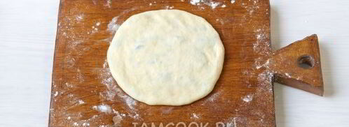 лепешки с сыром и зеленью на сковороде. Шаг 16