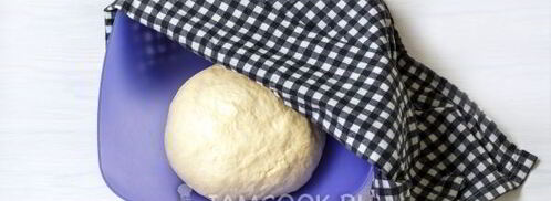 лепешки с сыром и зеленью на сковороде. Шаг 7