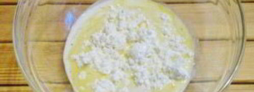 лепешки с творогом диетические. Шаг 3