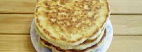 лепешки с творогом диетические. Шаг 8