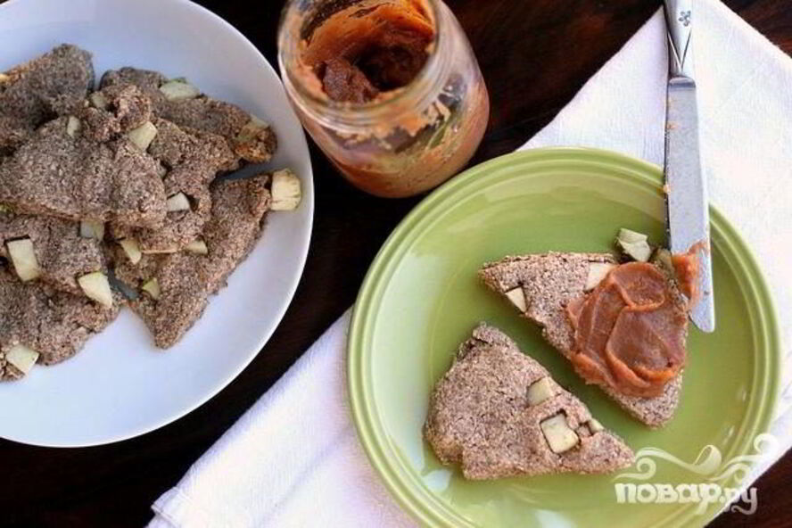 Рецепт лепешки с яблоком и пряностями