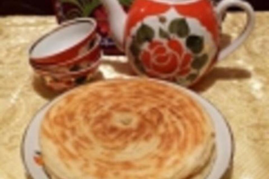 Рецепт лепешки слоеные