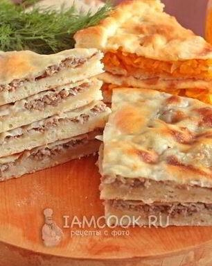 Осетинские лепешки на кефире