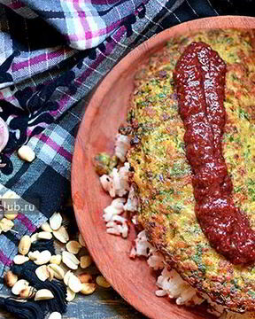 Рыбная лепешка