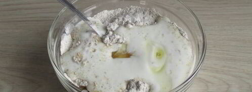 ржаные лепешки на кефире. Шаг 8