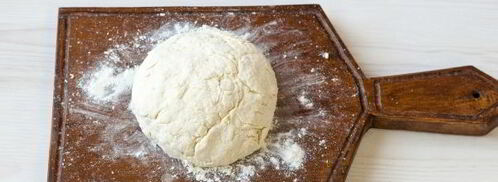 сырные лепешки с ветчиной. Шаг 6