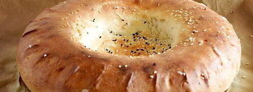 узбекская лепешка на кефире в духовке. Шаг 9