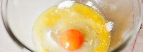 банановые маффины с клубникой. Шаг 3