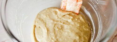 банановые маффины с клубникой. Шаг 6