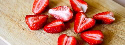 банановые маффины с клубникой. Шаг 8