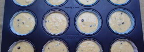 банановые маффины с овсянкой в блендере. Шаг 10