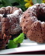 Черничные маффины с черникой