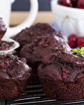 Диетические шоколадные маффины