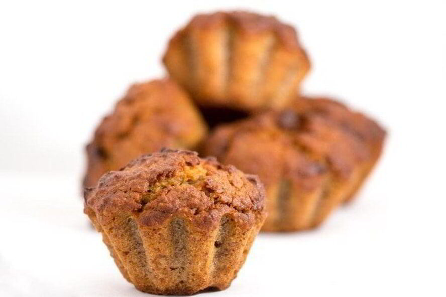 Рецепт гречневые маффины с бананом