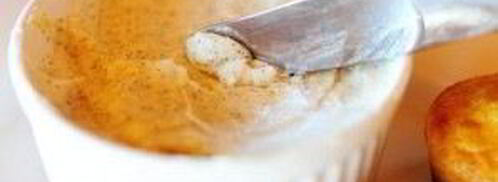 кукурузные мини-маффины с черникой и ванильным маслом. Шаг 8