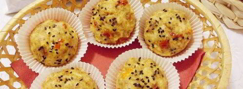 куриные маффины с отрубями. Шаг 11