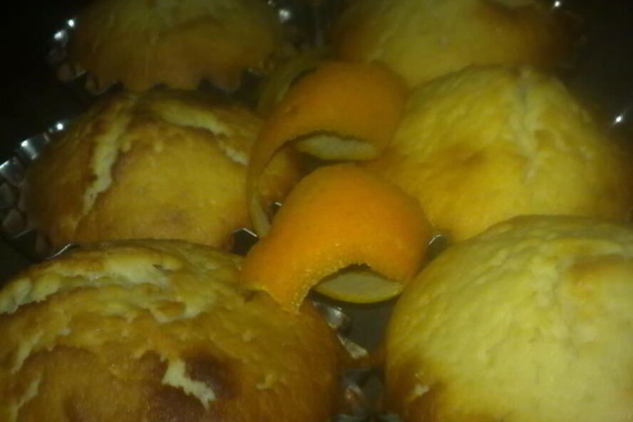 Рецепт лимонные маффины