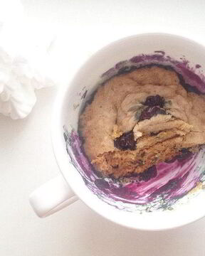 Маффин с черникой