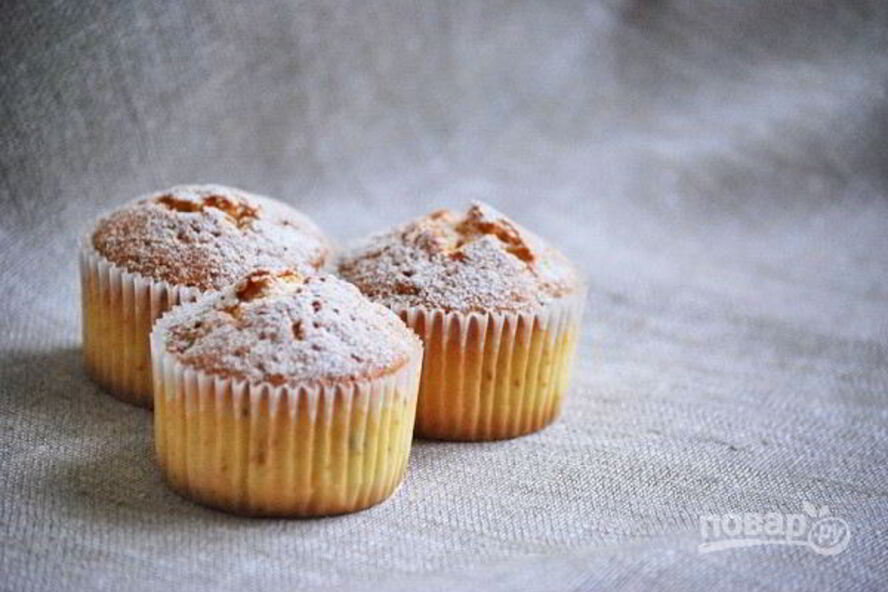 Рецепт маффины классические с изюмом