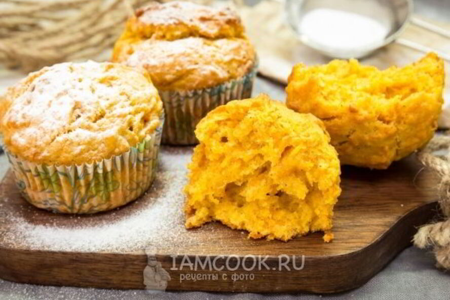 Рецепт маффины морковные
