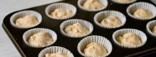 маффины на клубничном йогурте. Шаг 4