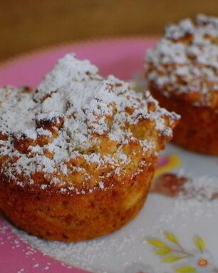 Маффины с бананом и курагой