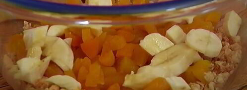 маффины с бананом и курагой. Шаг 4